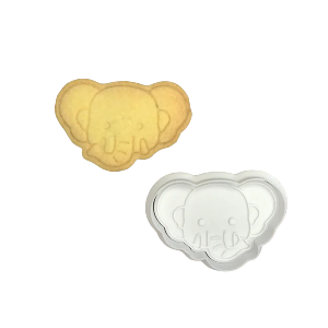Elephant Cookie Cutter&Stamp