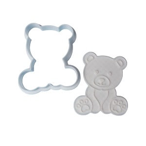 Bear Cookie Cutter&Stamp